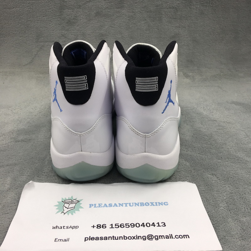 Authentic Air Jordan 11 Legend Blue